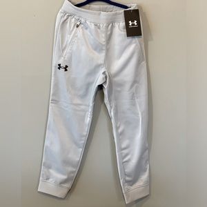 Under Armour Girls Athletic Pants light blue, size 6